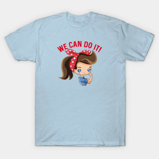 We Can Do It Little Rosie T-Shirt by LittleBunnySunshine